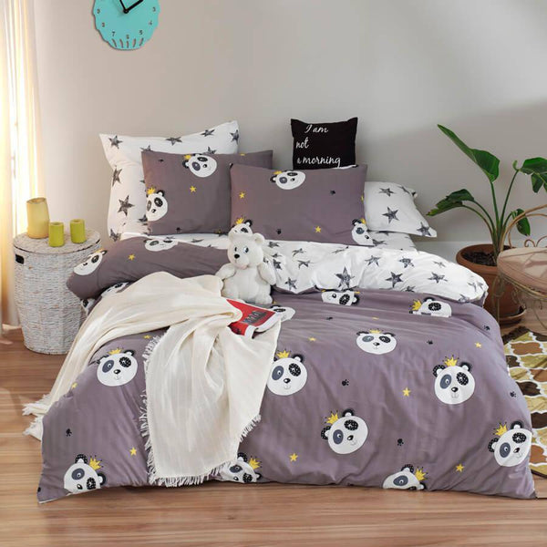 غطاء لحاف KralPanda - BLACK & PURPLE - Kuwait